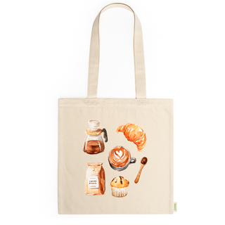 Totebag "Breakfast with Coffee"