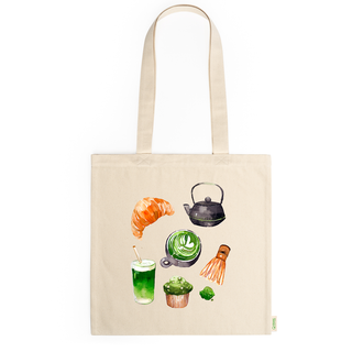 Matcha Breakfast Totebag