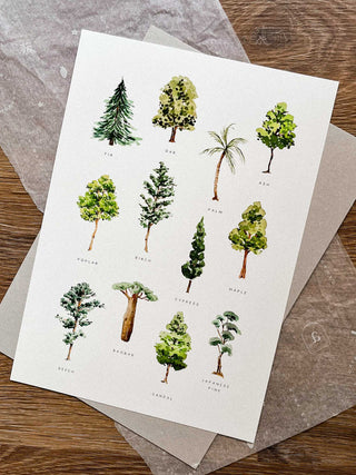 Green Trees Sheet