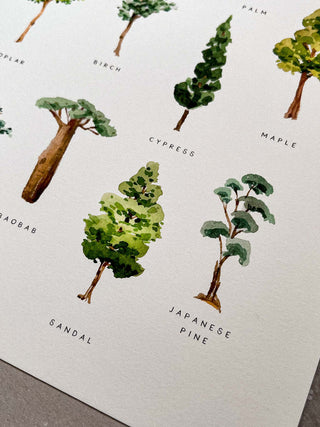 Green Trees Sheet