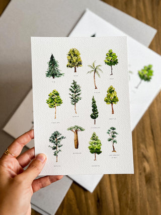 Green Trees Sheet