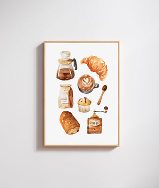 The Coffee & Breakfast Print