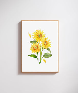 The Sunflowers Print🌻