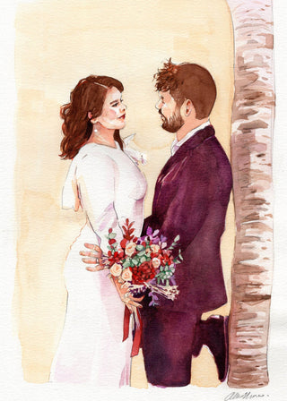 Custom Watercolor Portrait