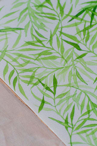 Green leaves