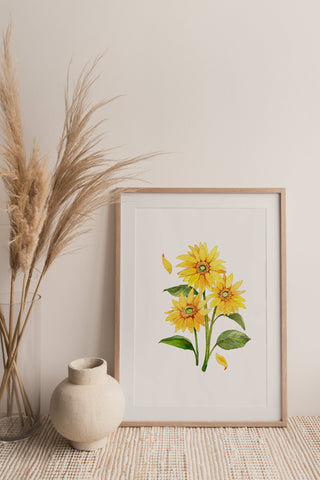 The Sunflowers Print🌻