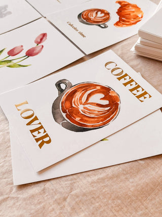 'Coffee Lover' Postcard
