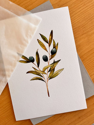 The Olive Tree Print🌿