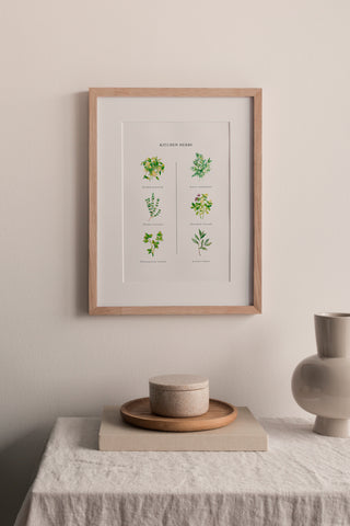 The Kitchen Herbs Print 🌿