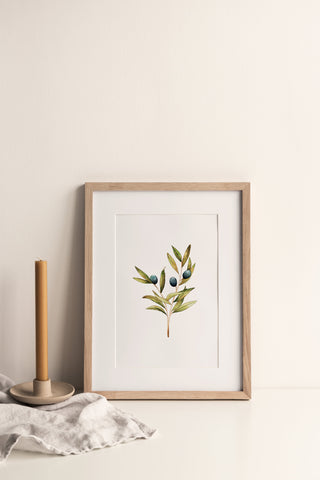 The Olive Tree Print🌿