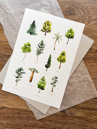 Green Trees Sheet