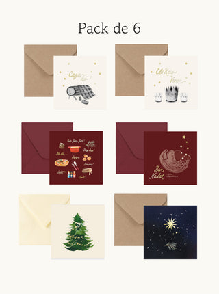 Pack 6 Postals Nadal