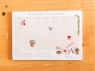 Planificador semanal Cozy