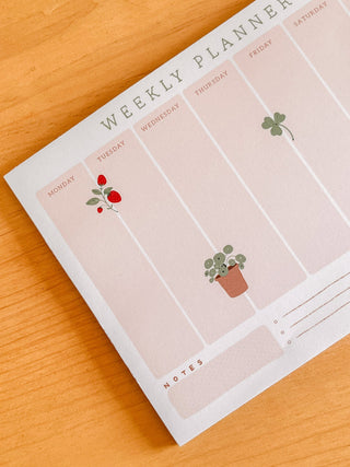 Planificador semanal Cozy