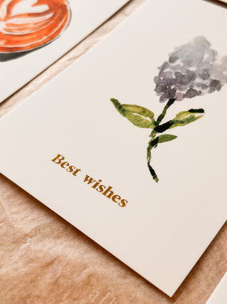 'Best Wishes' Postcard