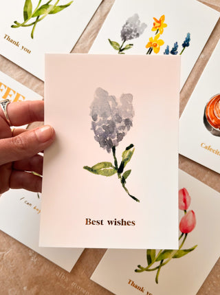 'Best Wishes' Postcard