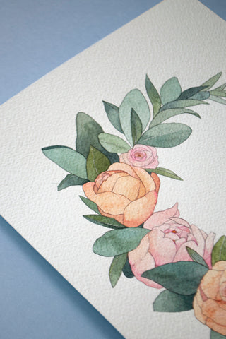 Corona floral 🌺